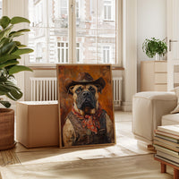 Bullmastiff Sheriff of the High Plains