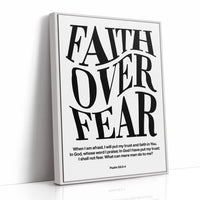 Typography Transcends Doubt Psalm 56:3-4