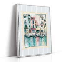 Harbor Stamp, Fishing Boats at Rest