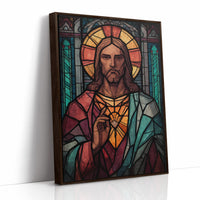 Sacred Light Through Fractured Glass