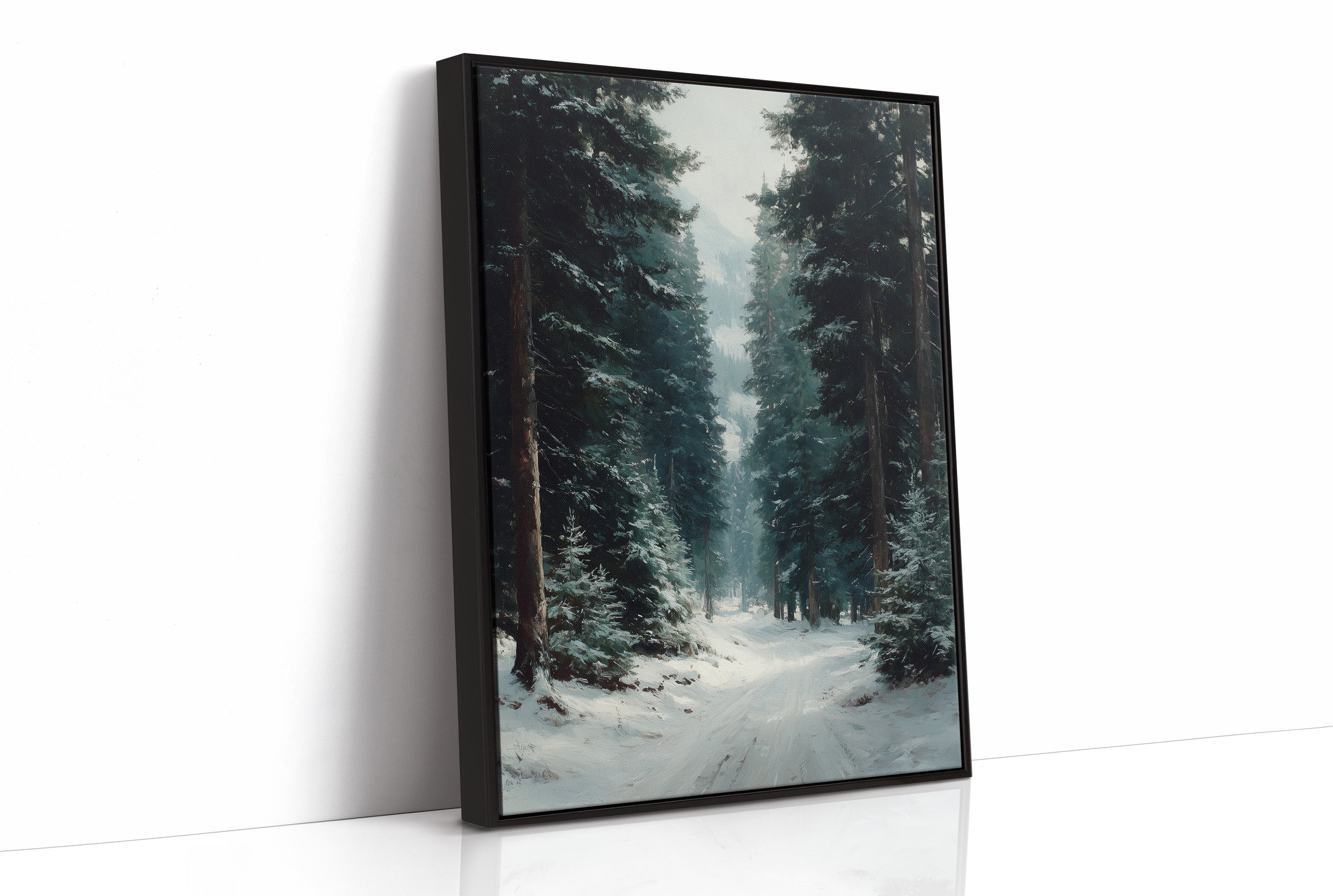 The Quiet Snowbound Road