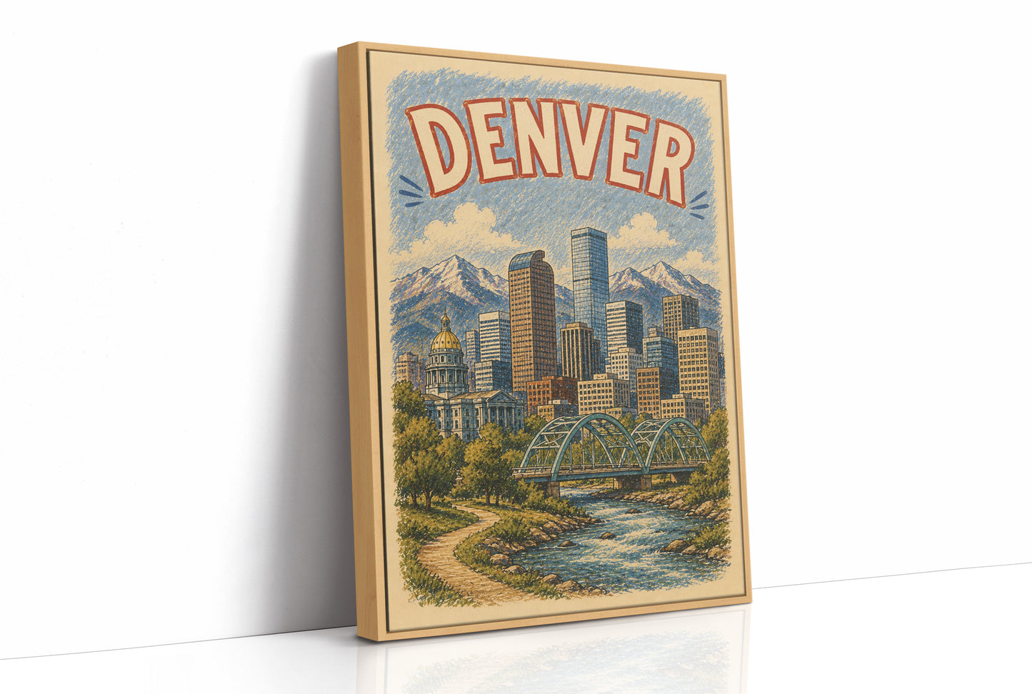 Denver, Mile High Skyline