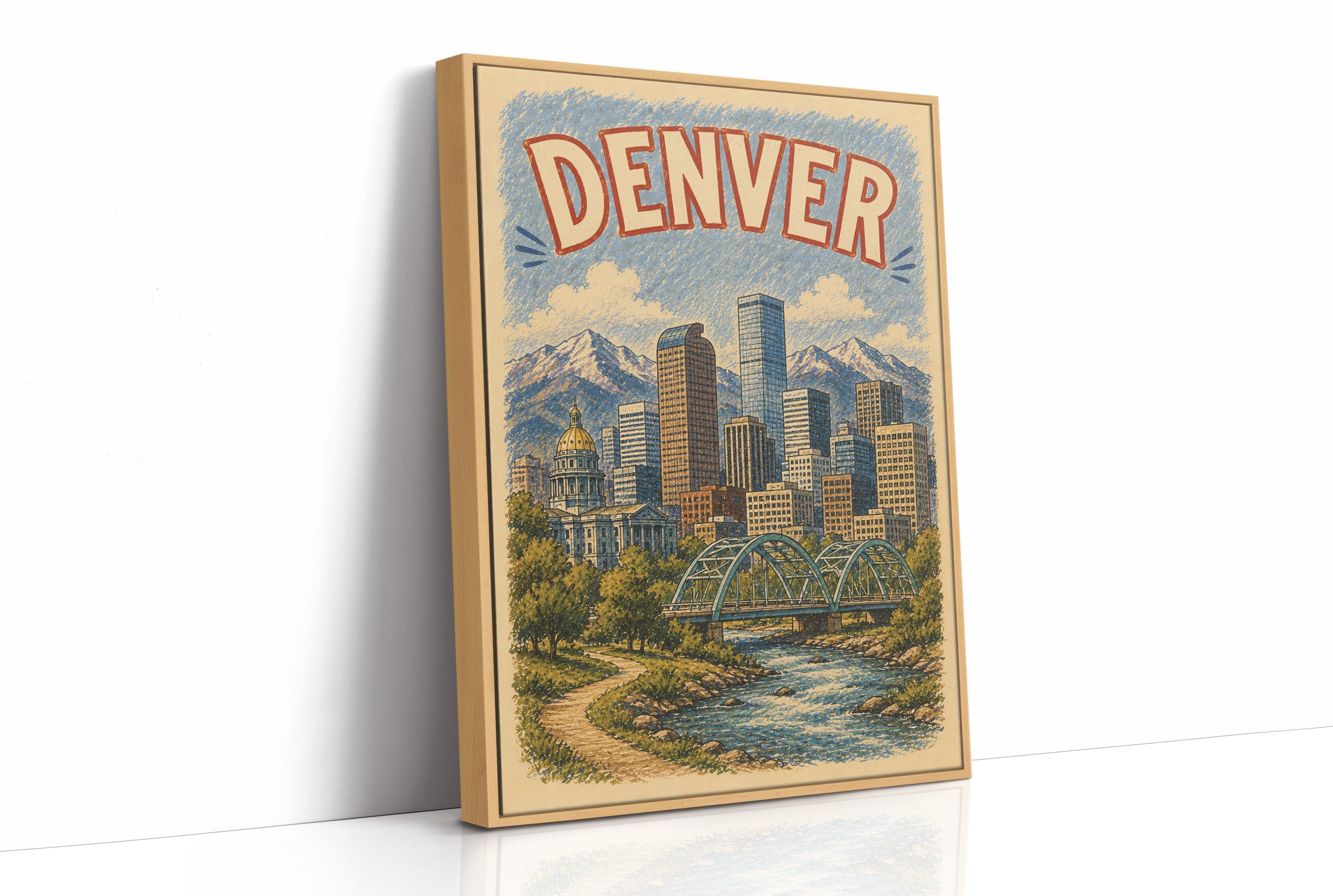 Denver, Mile High Skyline