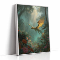 Golden Wings Through Misty Realms