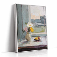 Morning Stillness On White Linen