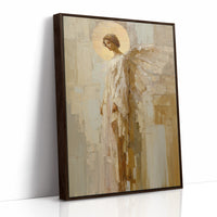 Ethereal Guardian in Golden Light