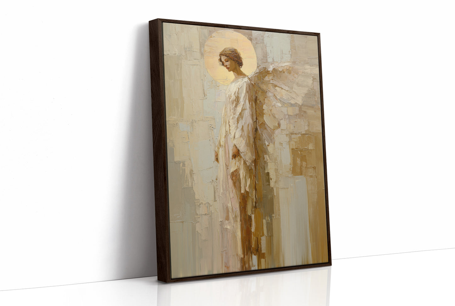 Ethereal Guardian in Golden Light