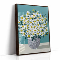 Daisies Dance In Morning Light