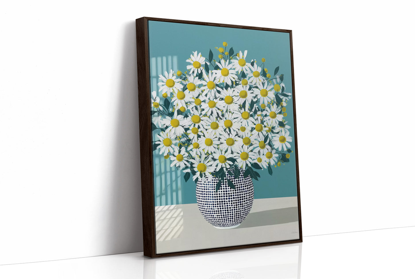 Daisies Dance In Morning Light