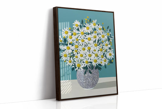 Daisies Dance In Morning Light