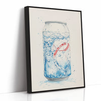 Summer Bubbles Dance In Glass