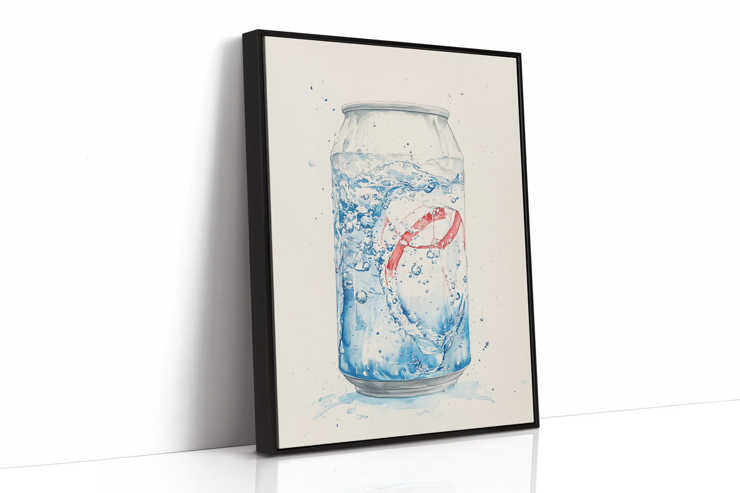 Summer Bubbles Dance In Glass