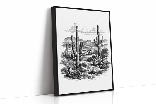 Stillness Between The Cacti