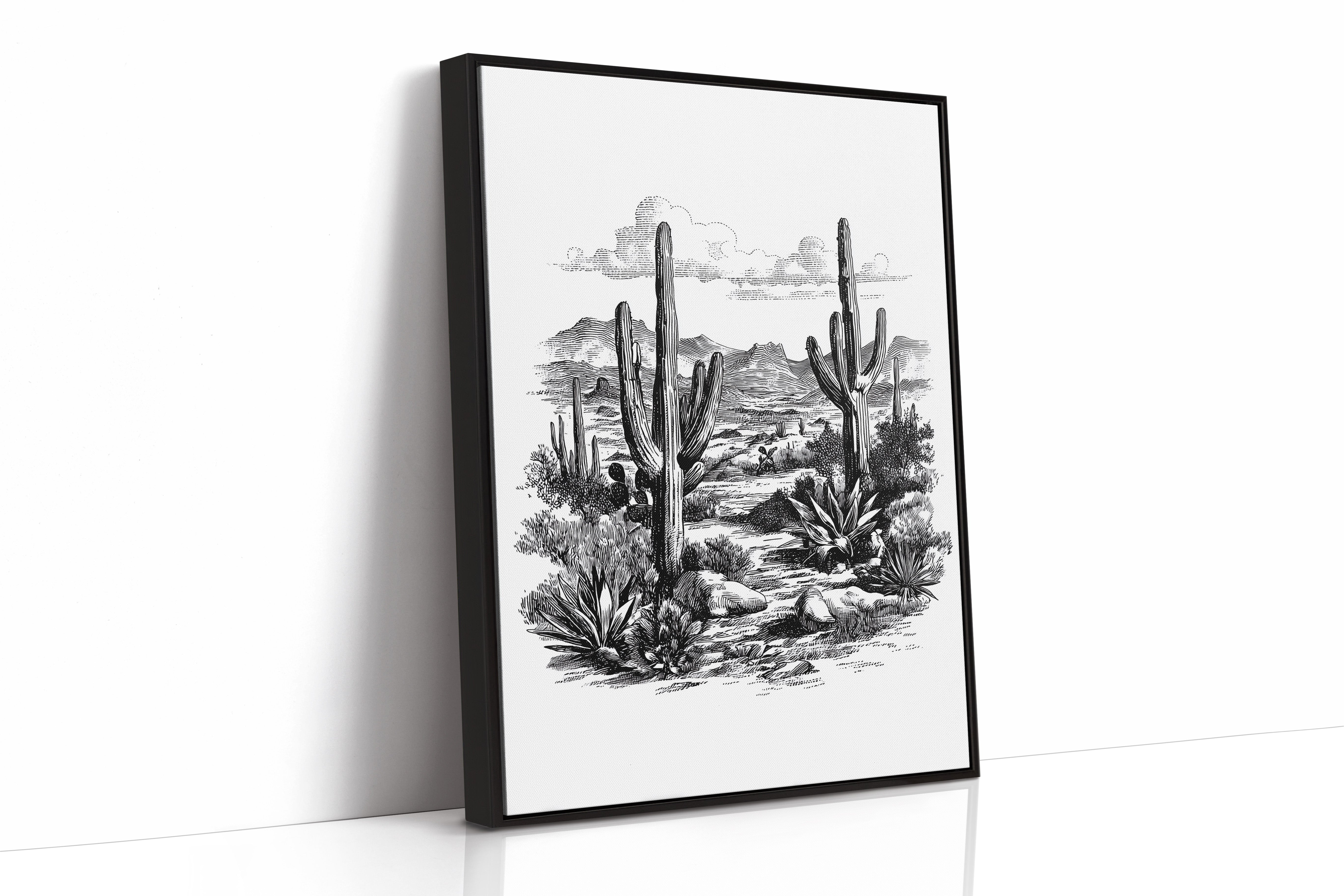 Stillness Between The Cacti