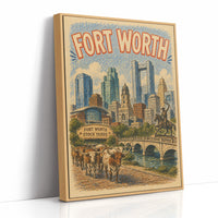 Fort Worth, Stockyards Skyline