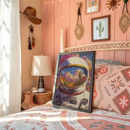 Space Cowboy's Desert Dream Reflection