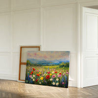 Mountain Meadows Bloom In Rainbow Light