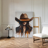 Desert Ember – Western Woman Art