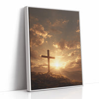 Sunlit Promise On Calvary Hill