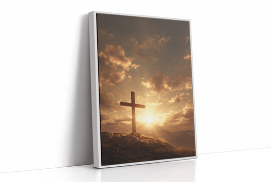 Sunlit Promise On Calvary Hill