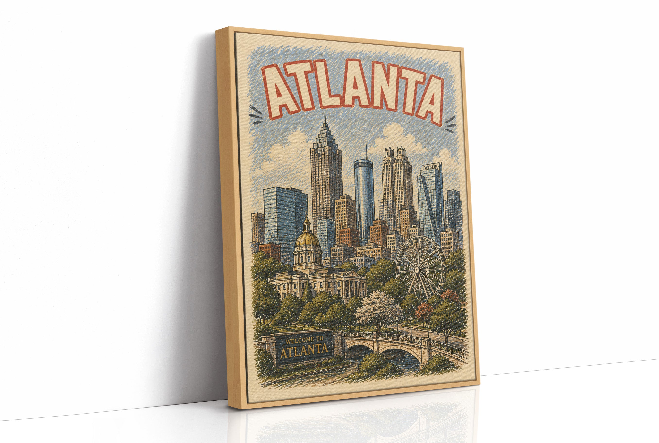 Atlanta, Skyview Welcome
