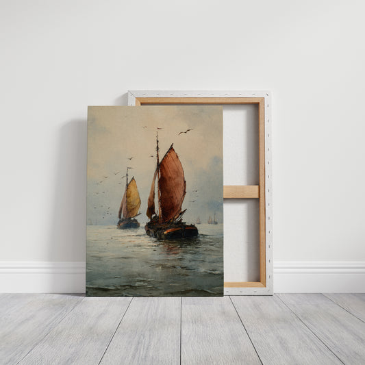 Sails Dance With Ocean's Breath