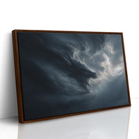 Storm Dragon Rises From Clouds