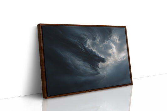 Storm Dragon Rises From Clouds