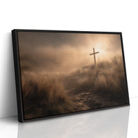 Faith Stands Tall At Dawn's Edge