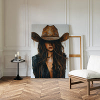 Whiskey Dust – Bold Western Cowgirl Print