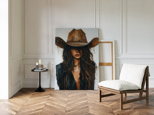 Whiskey Dust – Bold Western Cowgirl Print