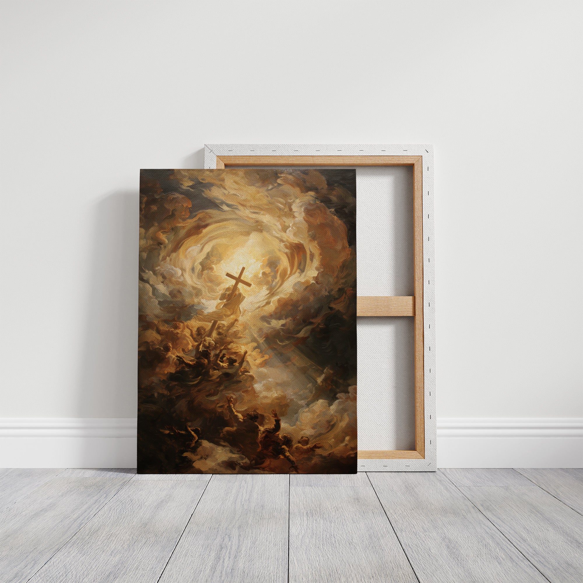 Divine Light Breaks Through Mortal Veil