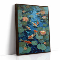 Koi Dance Through Lotus Dreams