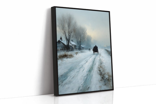 Carriage on the Frozen Road