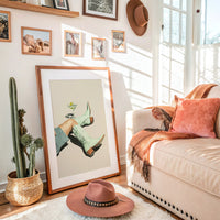 Sipping Sunshine in Stitched Boots