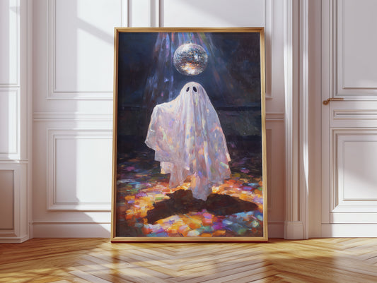 Spectral Dance Beneath Glittering Light