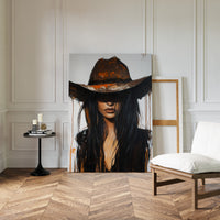 Ember Noir – Western Cowgirl Wall Art