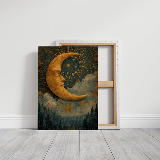 The Moon's Silent Serenade