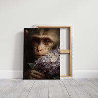 Innocence Cradled By Blooms