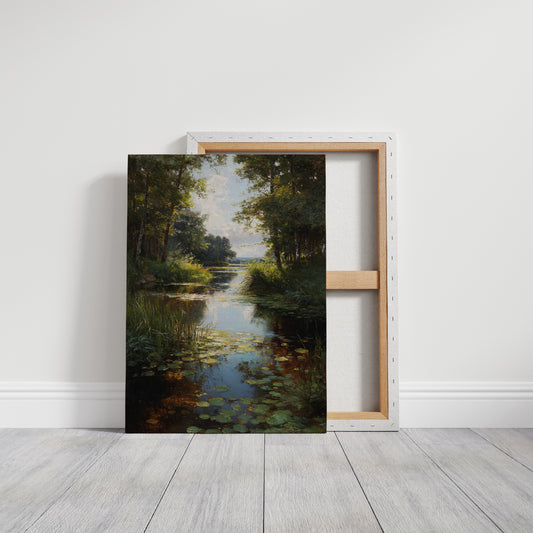Serenity Along The Water's Edge