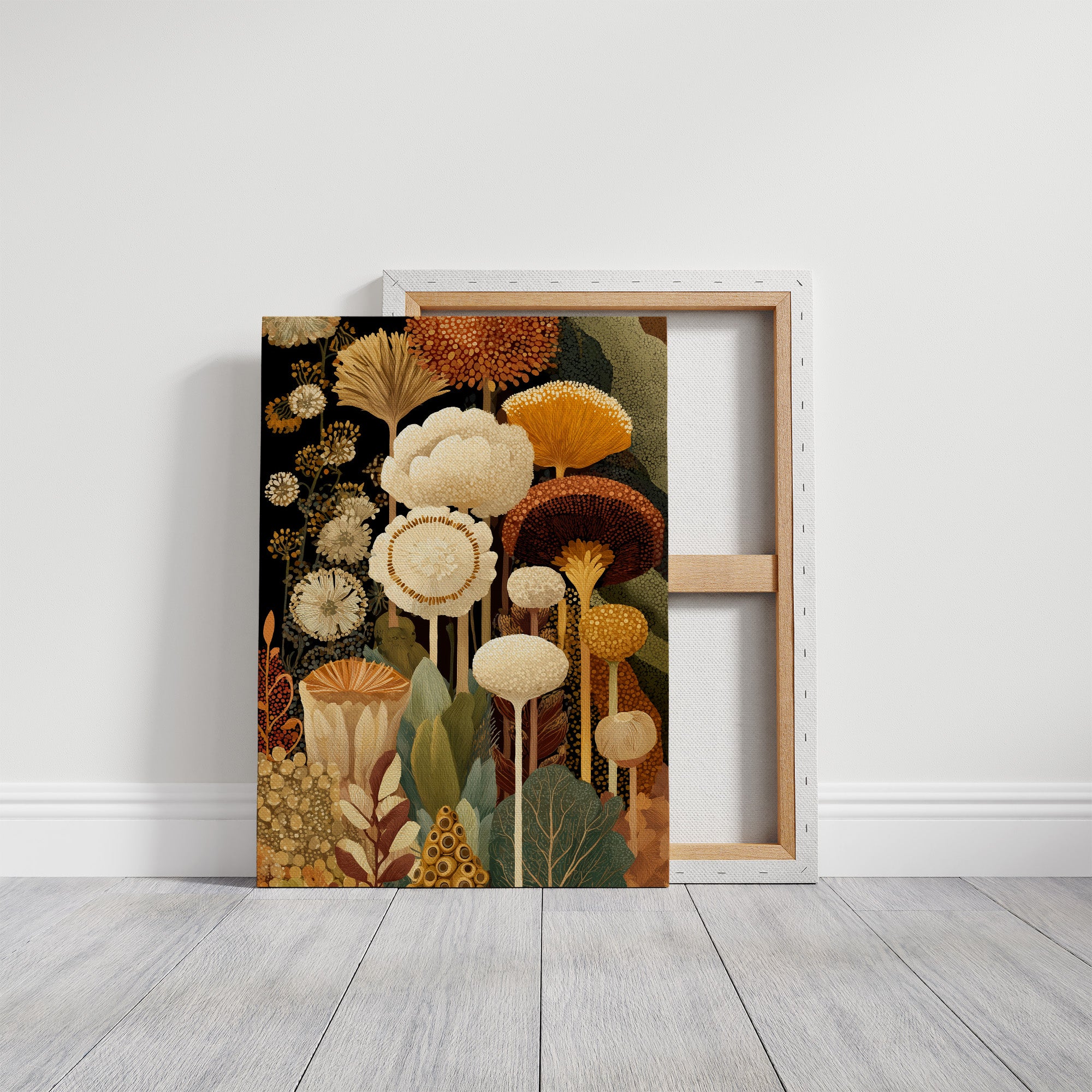 Midnight Garden in Ochre