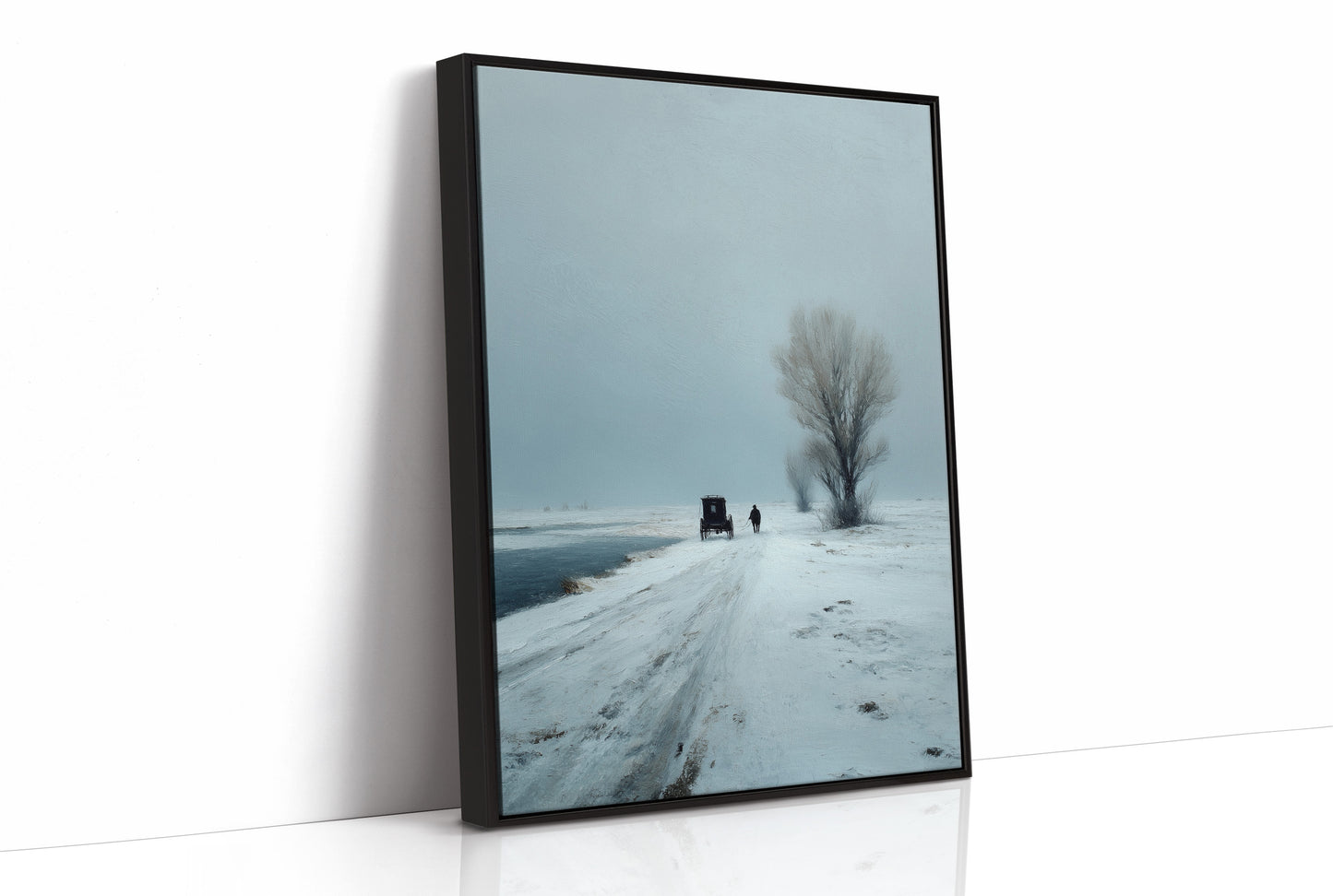Alone on the Winter Plain