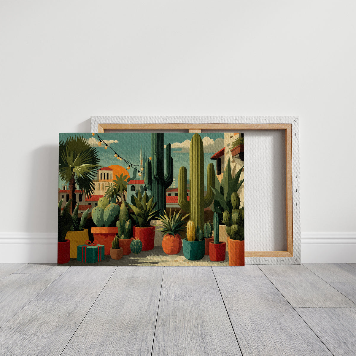 Desert Christmas, Cactus Declines Ornaments