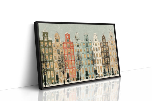 Amsterdam Gables in Snow