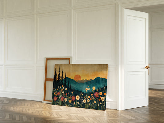 When the Wildflowers Watched the Sun Go Down