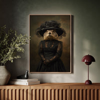 Elegant Rodent in Victorian Attire
