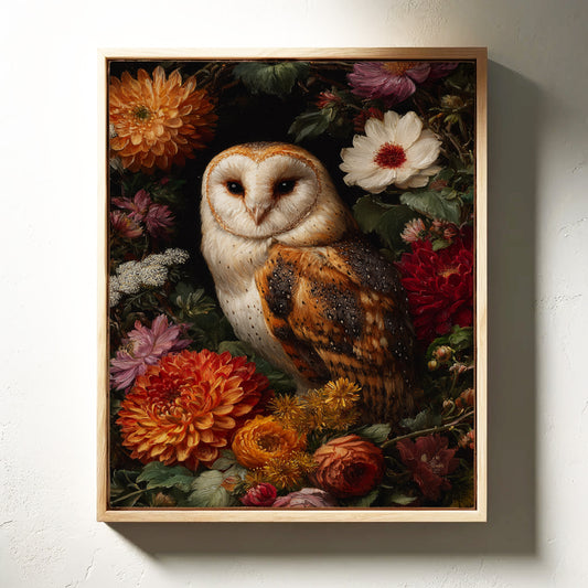 Winged Guardian of the Floral Realm