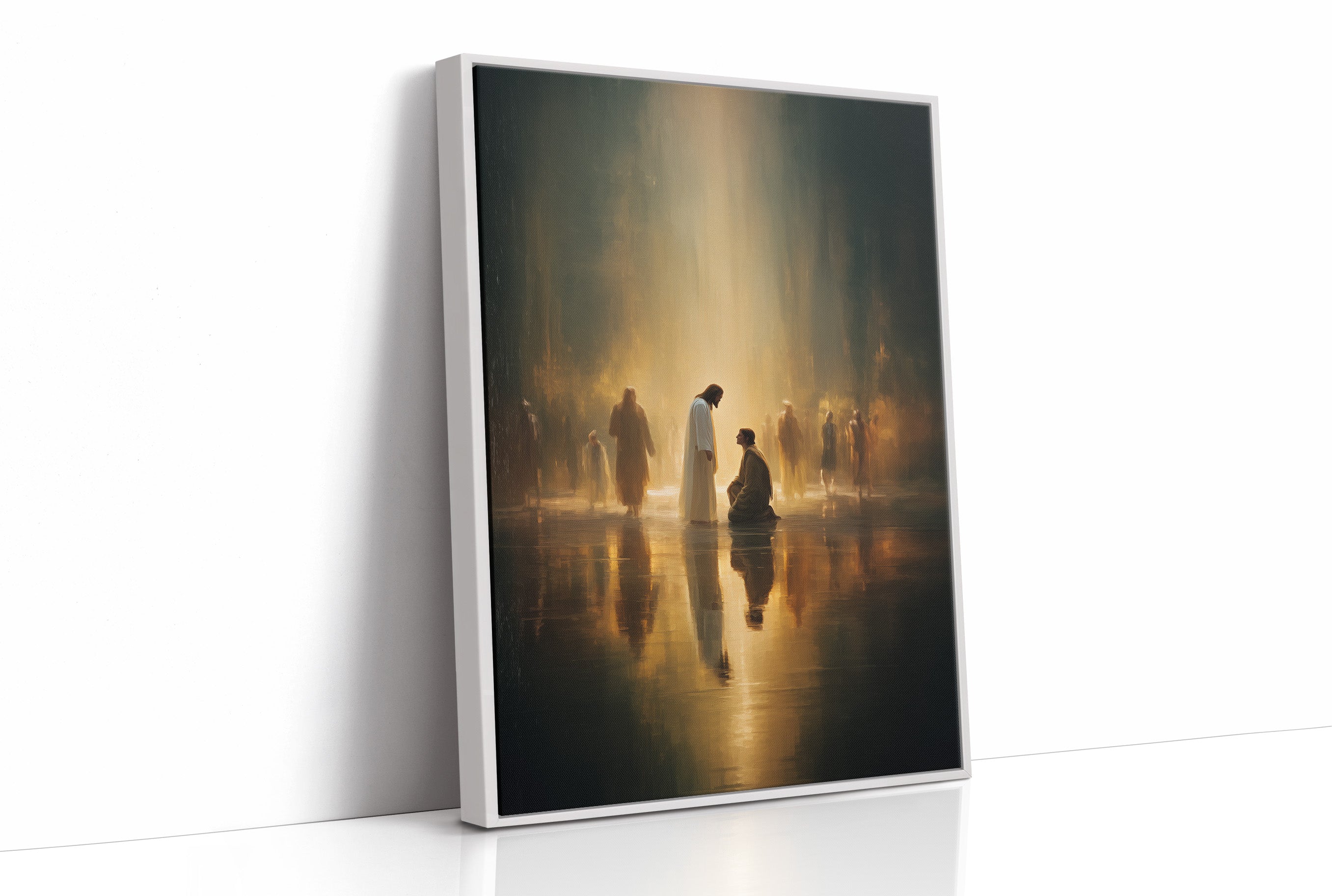 Light Breaks Through Ancient Waters