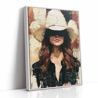 Shadowed Under a White Hat