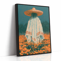 Figure in the Marigold Field